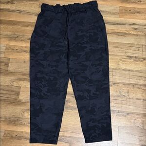Black Camouflage Pants